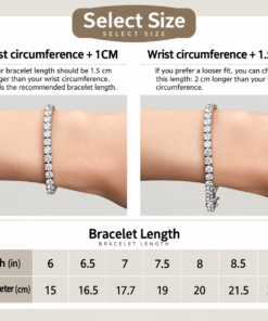925 Sterling Silver Moissanite Tennis Necklace | Customizable Sizes (2mm/3mm/4mm/5mm/6.5mm) | GRA Certified Layering Jewelry - Image 9
